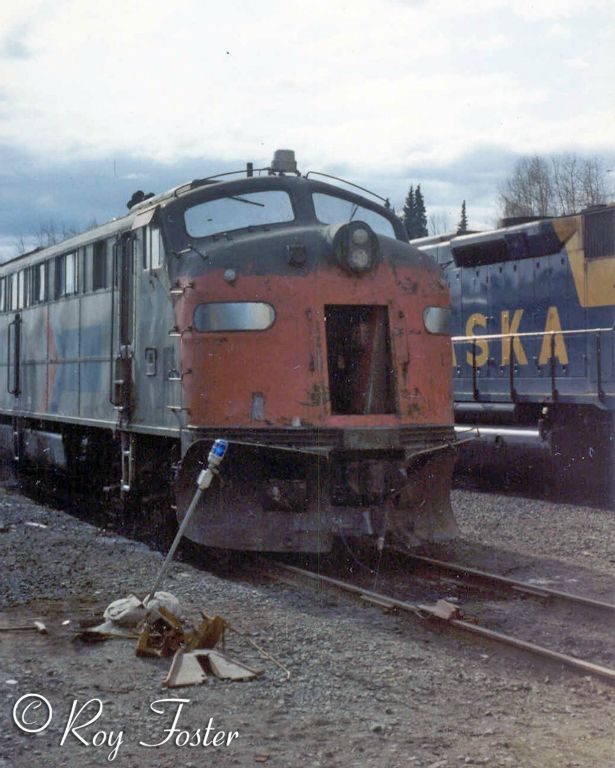 Amtrak E, Anchorage, Jun. 1982