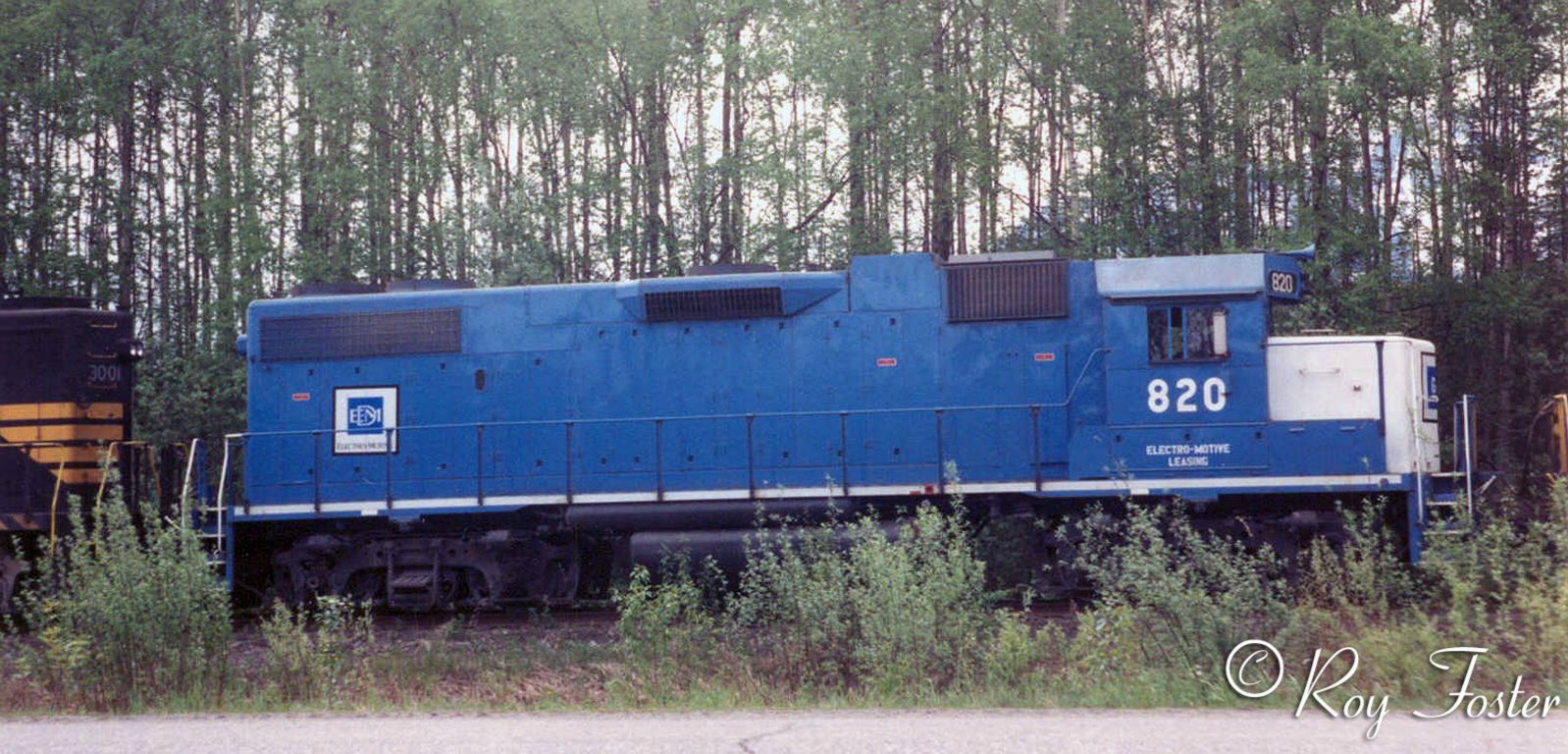 EMD #820, Palmer_Branch, 5-17-93