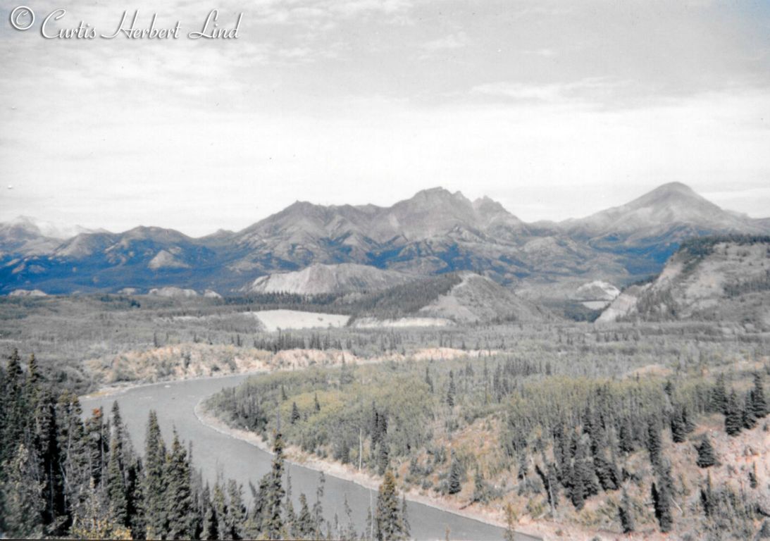 Nenana River south of McKinley Park.