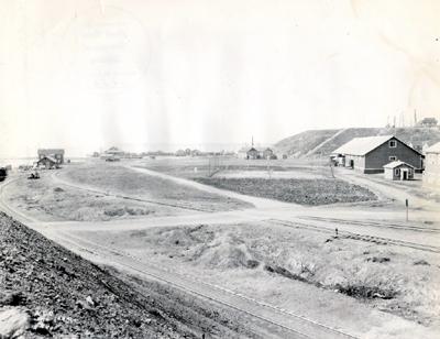 Anchorage yards looking west