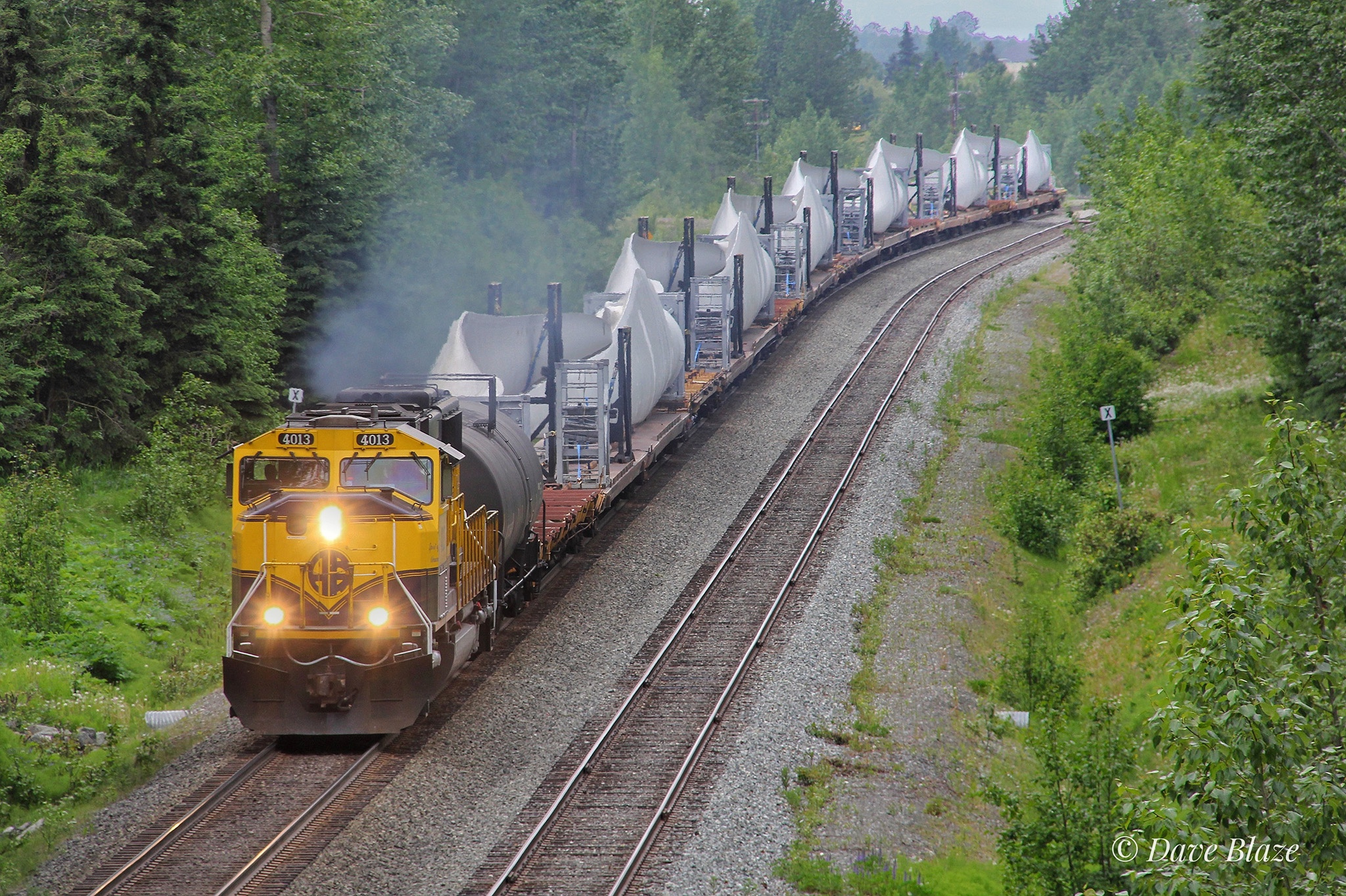 Northbound Blade Train