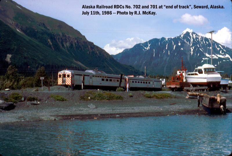 Seward end of track