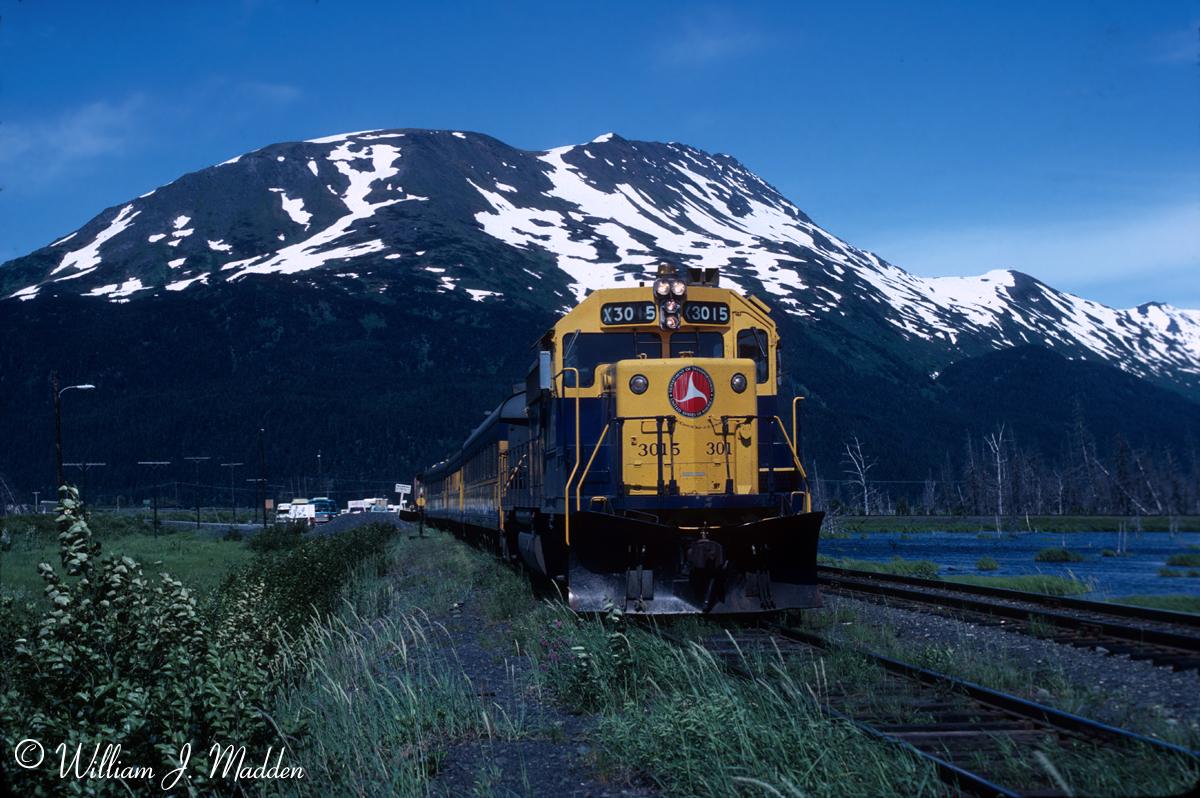 on the rails