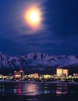 Anchorage at night