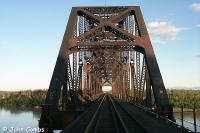 End view of Nenana Bridge