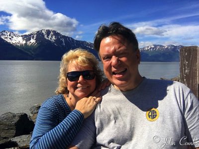 John and Terry along Turnagain Arm